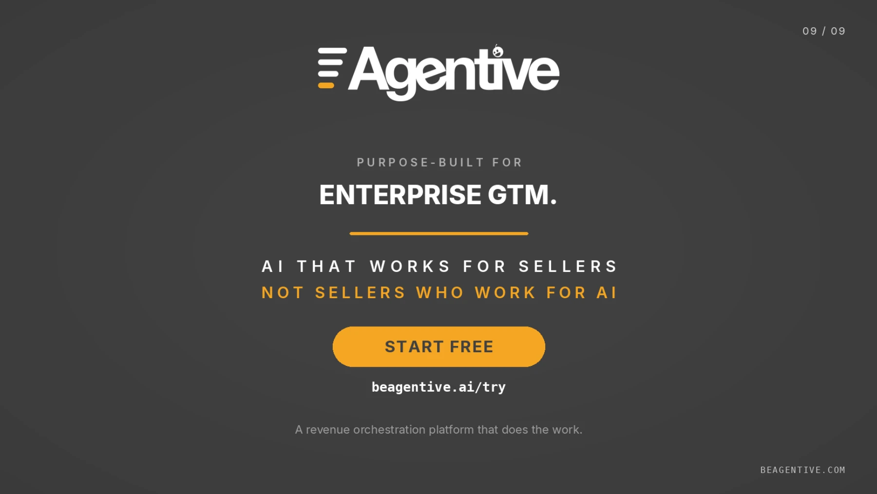 Start free: Purpose-built for enterprise GTM.